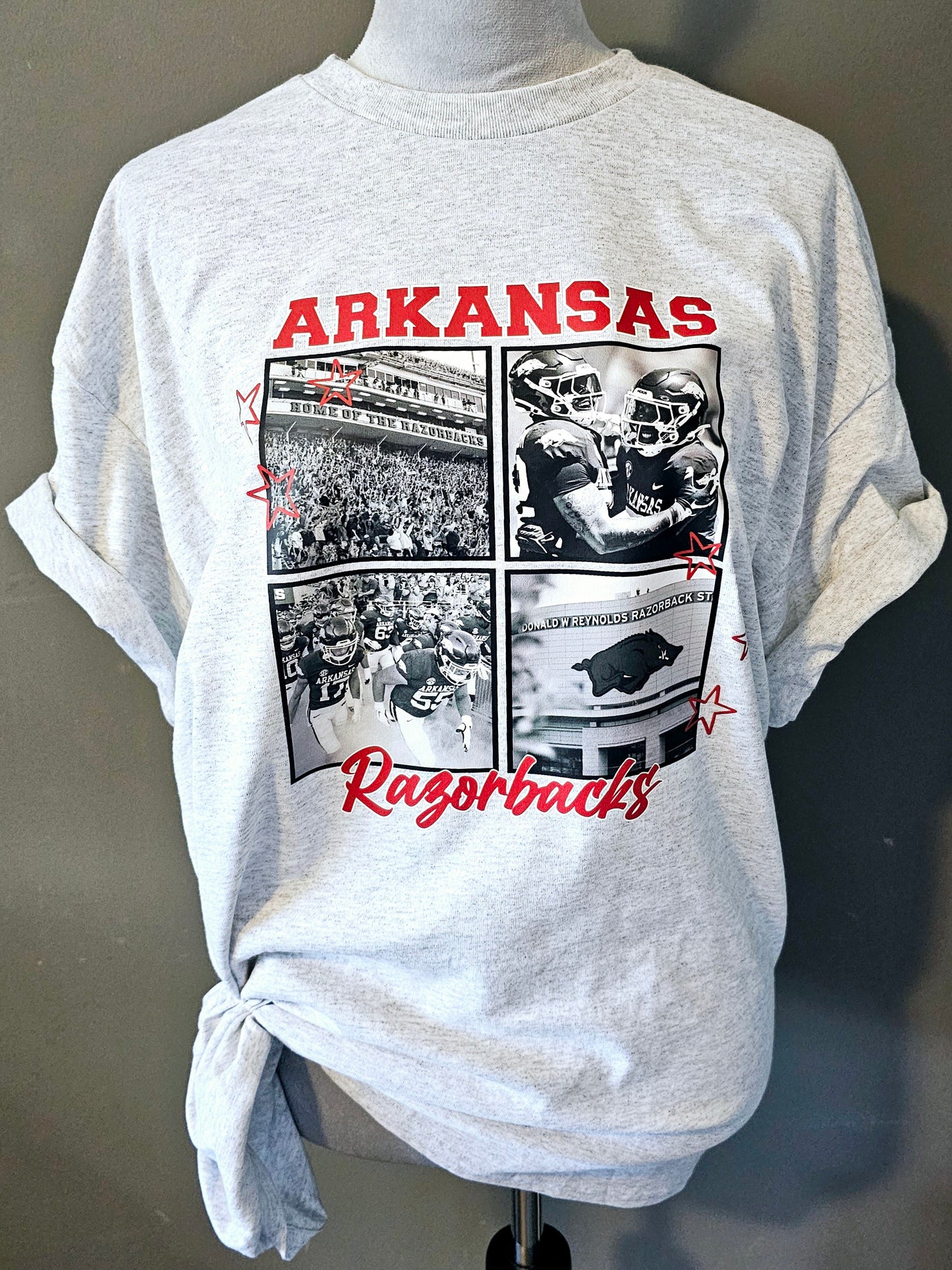 ARKANSAS RAZORBACKS football scene